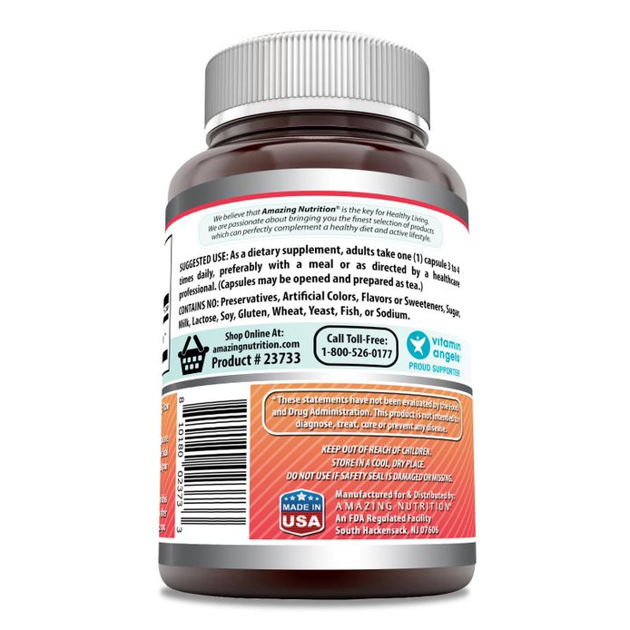 Amazing Formulas Hawthorn Berries | 565 Mg | 180 Capsules