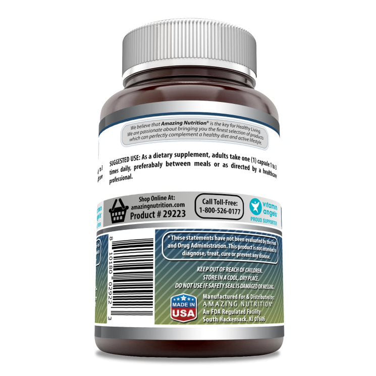 Amazing Formulas L-Glutamine | 500 Mg | 120 Capsules