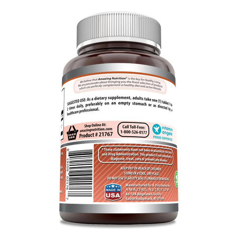 Amazing Formulas L-Lysine | 1000 Mg | 360 Vegetarian Tablets