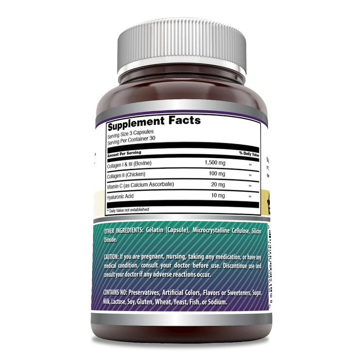 Amazing Formulas Advanced Collagen | 1600 Mg Per Serving | 90 Capsules