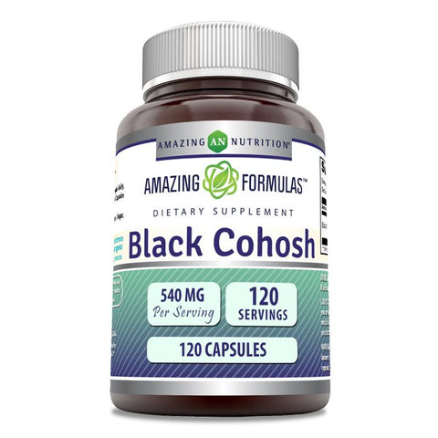 Image of Amazing Formulas Black Cohosh | 540 Mg | 120 Capsules