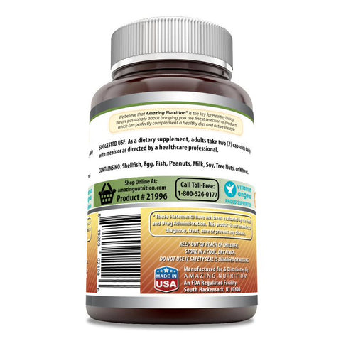 Image of Amazing Formulas Ginseng Complex | 1000 Mg Per Serving | 240 Capsules