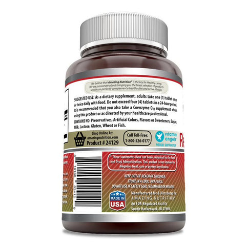 Image of Amazing Formulas Red Yeast Rice |1200 Mg | 120 Tablets