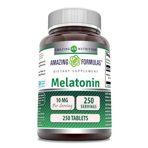 Amazing Formulas Melatonin | 10 Mg | 250 Tablets