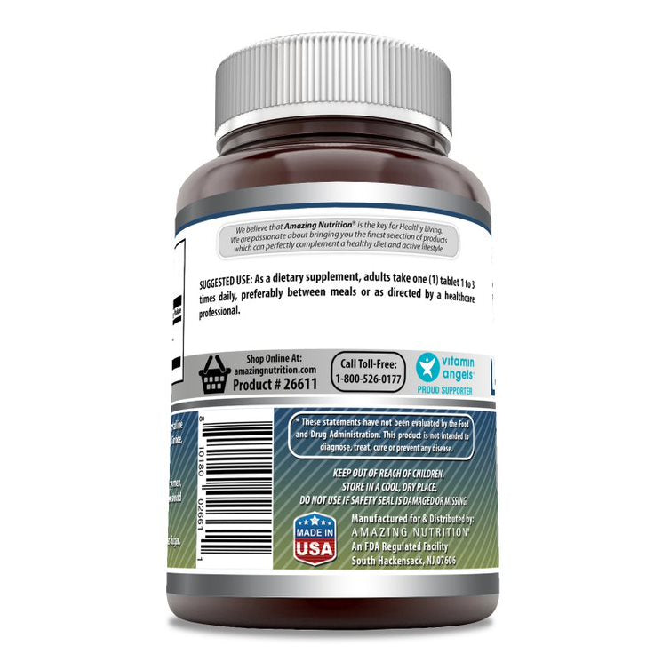 Amazing Formulas L-Glutamine | 1000 Mg | 120 Tablets