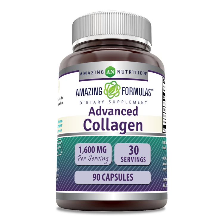 Amazing Formulas Advanced Collagen | 1600 Mg | 90 Capsules