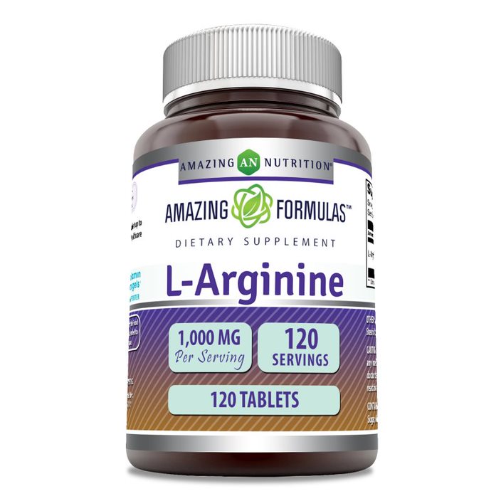 Amazing Nutrition L-Arginine 1000 Mg |  120 Tablets