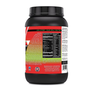 Amazing Muscle Whey Protein Isolate & Concentrate | 2 Lbs | Strawberry