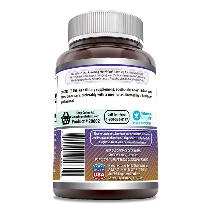 Amazing Nutrition L-Arginine | 1000 Mg | 120 Tablets
