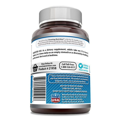 Image of Amazing Formulas L-Tryptophan | 1000 Mg | 120 Tablets