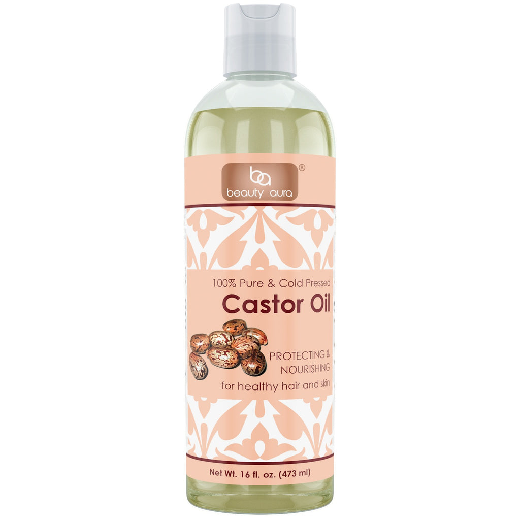 Beauty Aura Castor Oil | 16 Fl Oz