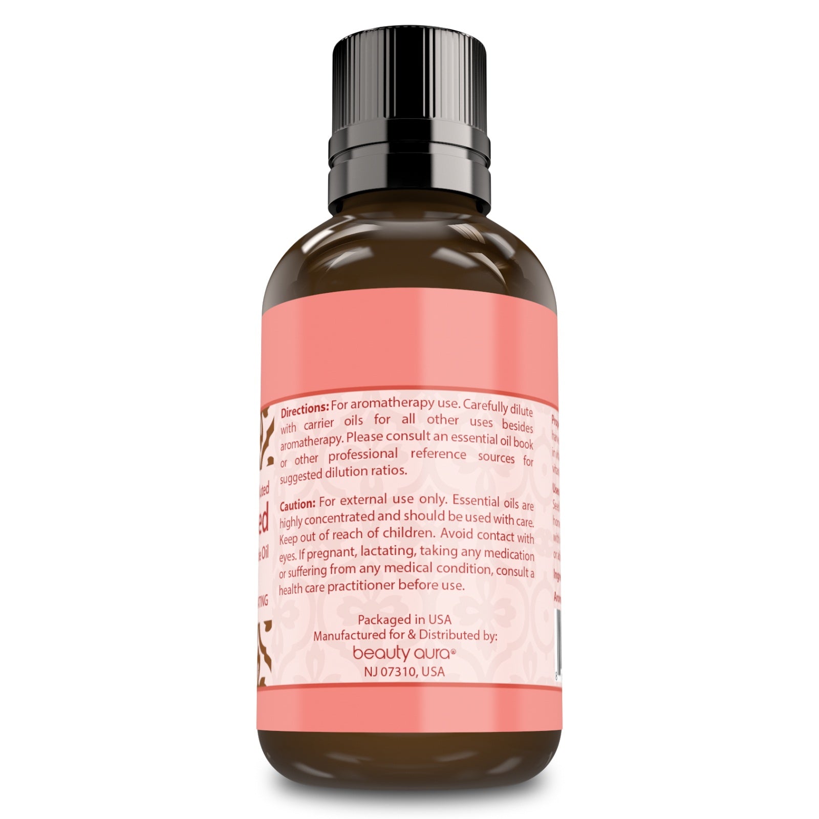 Beauty Aura Rosehip Seed Essential Oil | 2 Fl Oz | 60 Ml