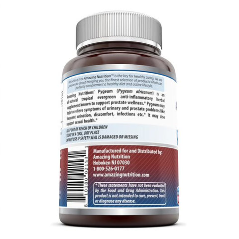 Image of Amazing Formulas Pygeum | 100 Mg | 120 Tablets