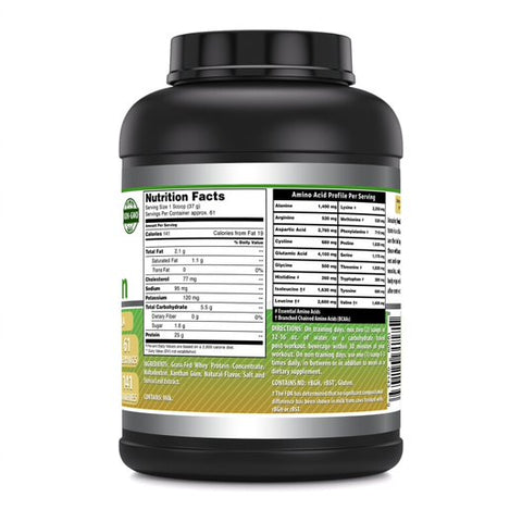 Image of Amazing Formulas Grass Fed Whey Protein Vanilla Flavor 5 Lbs
