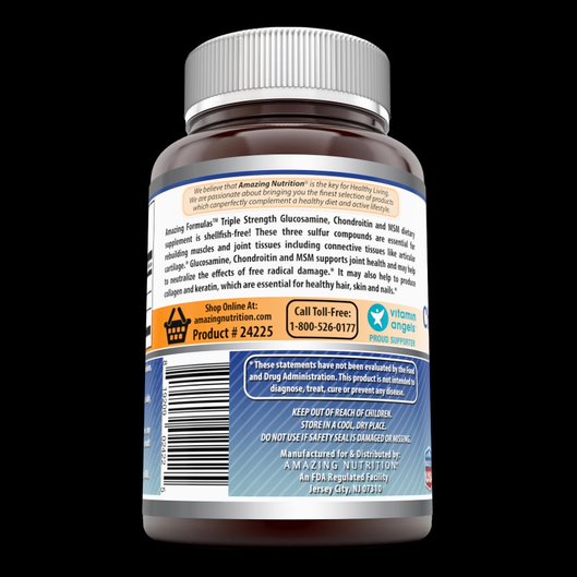 Amazing Formulas Glucosamine Chondroitin & MSM 120 Tablets