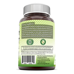 Amazing India Tribulus Extract Dietary Supplement | 1000 Mg | 90 Tablets