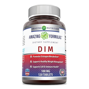Amazing Formulas DIM Plus | 100 Mg | 120 Tablets