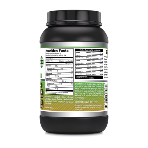 Image of Amazing Formulas Grass FED Whey Protein 2 Lbs (Chocolate)