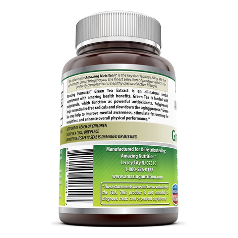 Image of Amazing Formulas Green Tea Extract 500 Mg 250 Capsules