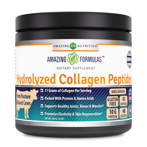 Amazing Formulas Hydrolyzed Collagen Peptides Unflavored 16 oz