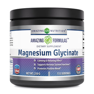Amazing Formulas Magnesium Glycinate | 250 G | 113 Servings