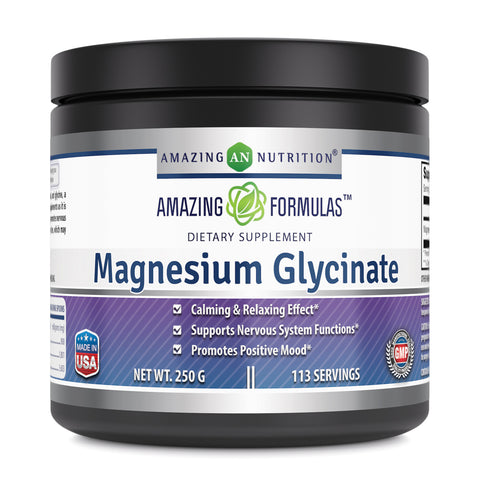 Image of Amazing Formulas Magnesium Glycinate | 250 G | 113 Servings