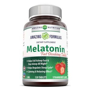 Amazing Formulas Melatonin | 5 Mg | 120 Tablets