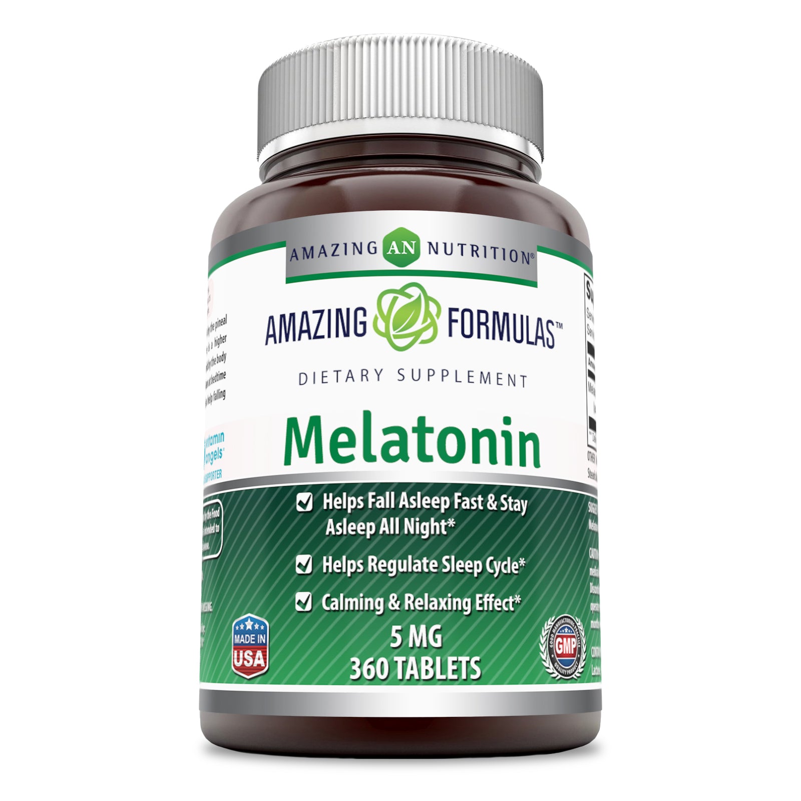 Amazing Formulas Melatonin | 5 Mg | 360 Tablets