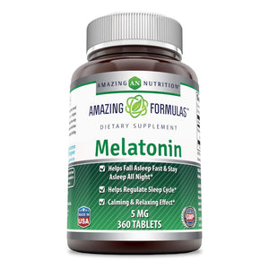 Amazing Formulas Melatonin | 5 Mg | 360 Tablets