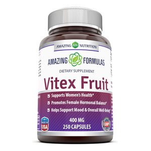 Amazing Formulas Vitex Fruit 400 Mg 250 Capsules