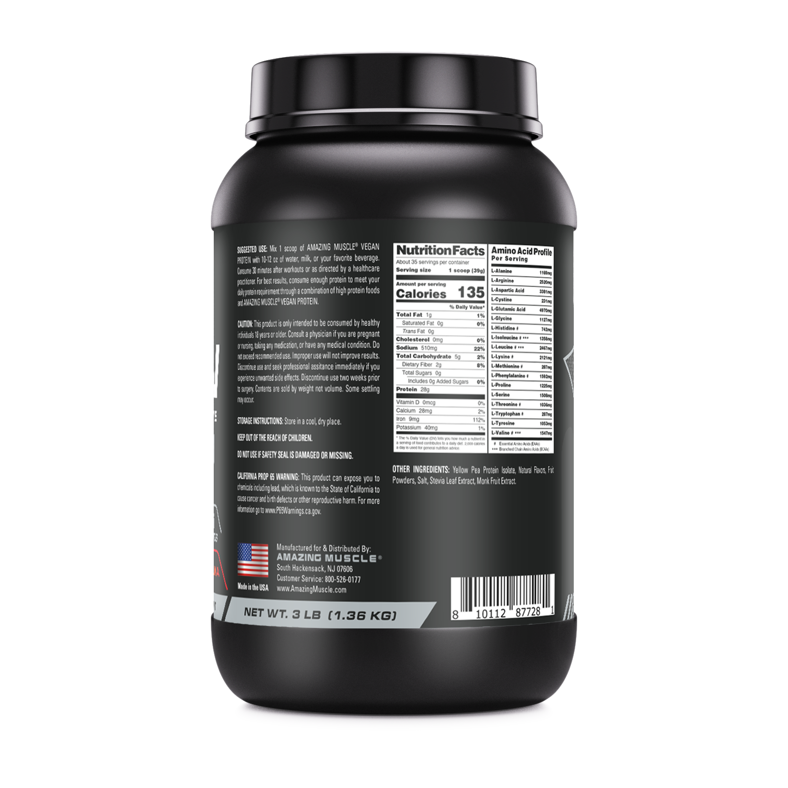 Amazing Muscle VEGAN PROTEIN
