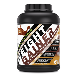 Amazing Muscle Weight Gainer Protein Powder | Chocolate Flavor | 6 Lb | 50 G Protein per Serving | 8 Servings