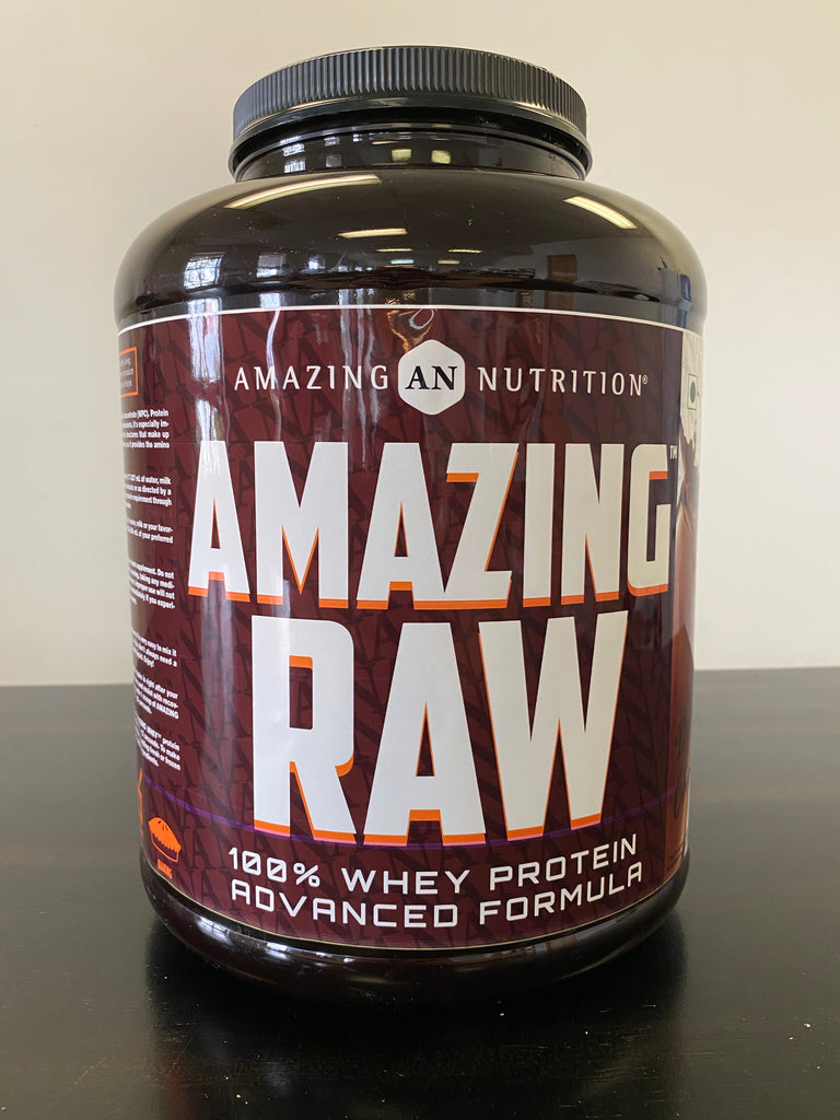 Amazing Raw Whey Protein (Isolate & Concentrate) 5 Lb Chocolate Flavor
