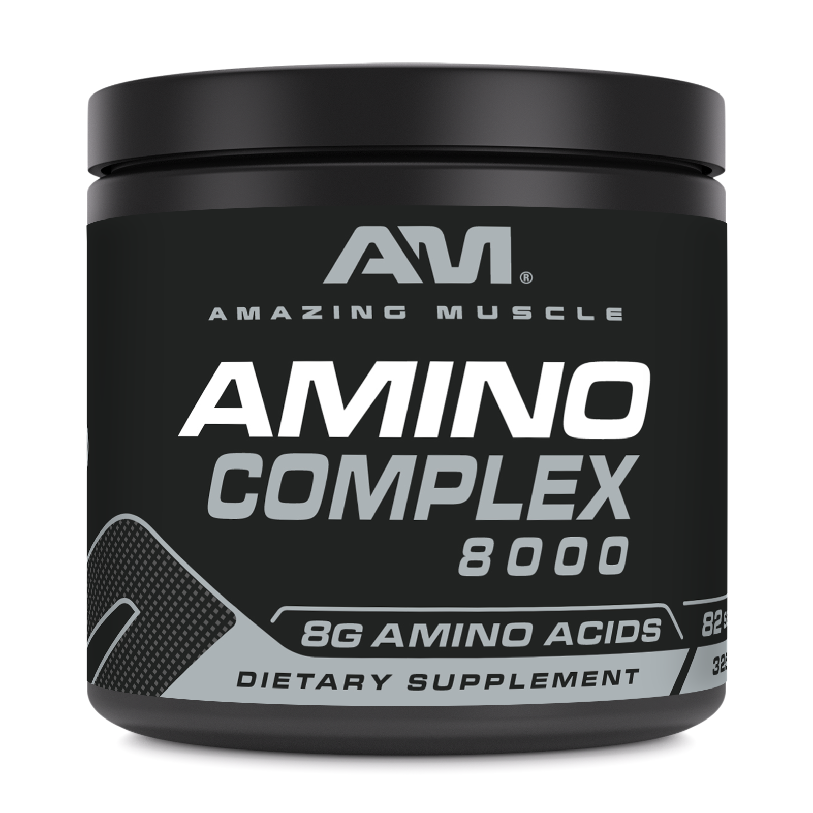 Amazing Muscle Amino Complex 8000 | 8 G Amino Acids per Serving | 325 Tablets | 82 Servings