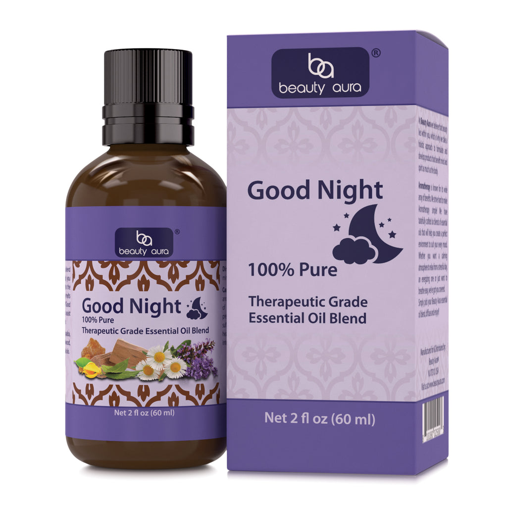 Beauty Aura Good Night Essential Oil Blend (2 Oz)