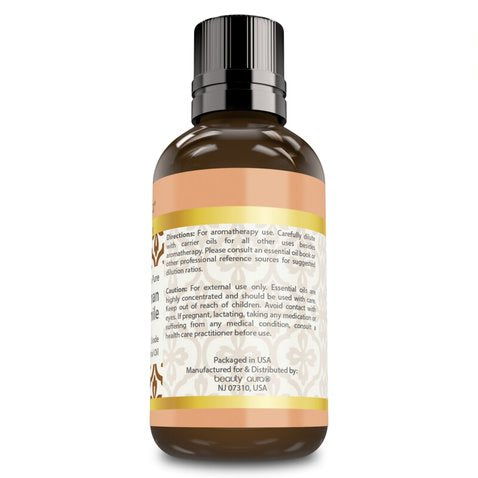 Beauty Aura Premium Collection - Ultra Pure Roman Chamomile Essential Oil - 1 Oz
