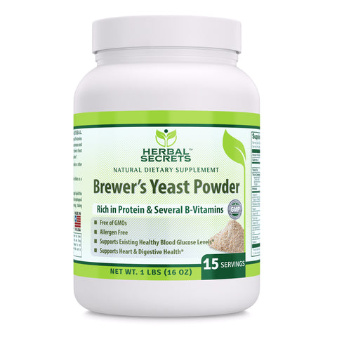 Image of Herbal Secrets Brewer's Yeast Powder 16 Oz 1 Lbs