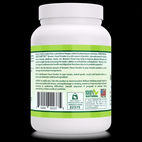 Herbal Secrets Brewer s Yeast Powder | 32 Oz