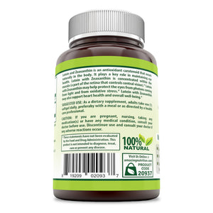 Herbal Secrets Lutein with Zeaxanthin | 40 Mg | 60 Softgels