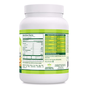 Herbal Secrets Pea Protein UnFlavored 2 Lbs (907 Gram)