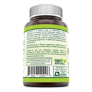 Herbal Secrets Resveratrol 100 Mg 60 Veggie Capsules