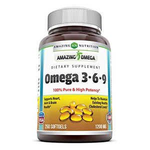 Amazing Omega Omega 3.6.9 | 1200 Mg | 250 Softgels