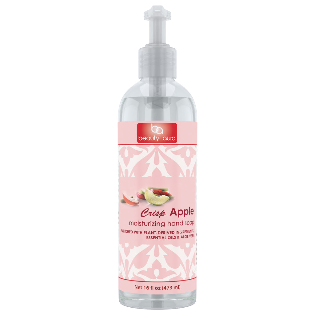 Beauty Aura Crisp Apple Moisturizing Hand Soap - 16 fl oz (473 ml)